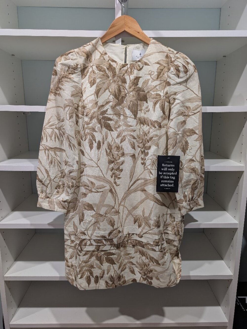 Tuckernuck x Studio McGee Dune Breeze Cotton Linen Hazel Dress, Size S, NWT